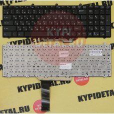 Клавиатура для ноутбука MSI GE60 GT60 GE70 GT70 16F4 1757 1762 13GC GP60, GP70 чёрная с рамкой, русс