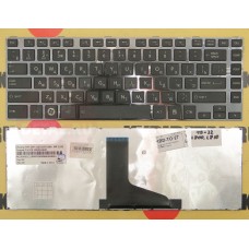 Клавиатура для ноутбука Toshiba Satellite L800, L805, L830, L835, C800, C805, M800, M805 чёрная, с р