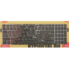 Клавиатура для ноутбука Asus K50 K60 K61 K62 K70 K72 K50C P50 K50 K70IJ F90 X5D X51 чёрная, с подсве