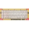 Клавиатура для ноутбука Asus N45 N45S, N45SF, N45SL, N45V, N45VM серебряная, c русскими буквами P/n: