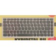 Клавиатура для ноутбука Lenovo Z400 серебряная, с русскими буквами, P/N 25205854 MP-11K93T0-6867