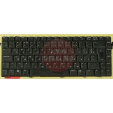 б/у Клавиатура для ноутбука Asus Z99M X80L чёрная, с русскими буквами 04GNCB1KRUS0