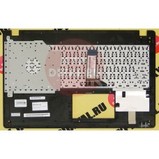 Клавиатура для ноутбука Asus X551 черная, с верхней панелью 13NB0481AP0321