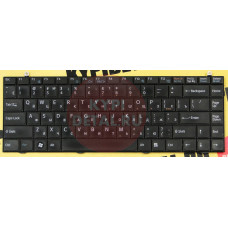 б/у Клавиатура для ноутбука Sony Vaio VGN-FZ31ZR чёрная, с русскими буквами 81-31105001-46 V070978BS
