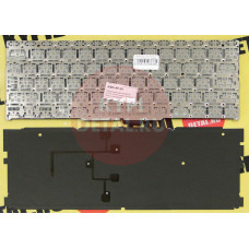 Клавиатура Apple MacBook A1370 A1465 11.6" чёрная, большой Enter, с подсветкой, с русскими буквами