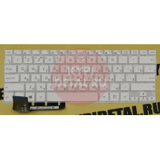 Клавиатура для ноутбука Asus E202, E202M, E202MA, E202S, E202SA, TP201SA белая, без рамки, с русски