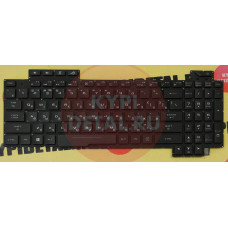 Клавиатура для ноутбука Asus GL503, GL503V, GL503VD черная, без рамки, с подсв