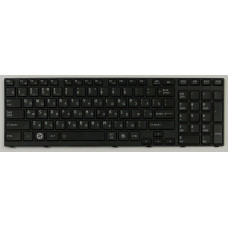Клавиатура для ноутбука Toshiba A660, A660D, A665, A665D, Qosmio P750, P755, X7705 Series. Плоский E