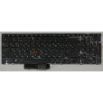 Клавиатура для ноутбука Lenovo ThinkPad E520, E520S, E525 черная, с джойстиком Г-образный Enter Руси