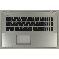 Клавиатура для ноутбука Asus X750JA, X750JB, X750LB, X750JN, R751JB, K750JB, F750JB черная, верхняя