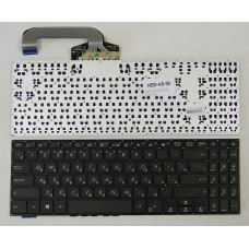 Клавиатура для ноутбука Asus X507, X507MA, X507U, X507UA, X507UB черная, без рамки, с русскими буква