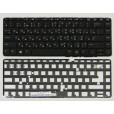 Клавиатура для ноутбука HP Probook 640 G1, без рамки, с подсветкой, с русскими буквами PK131594A01 S