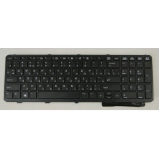 Клавиатура для ноутбука HP Probook 650 G, 655 G1, с рамкой, с русскими буквами