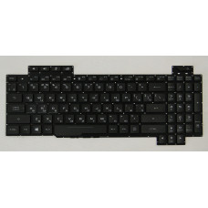 Клавиатура для ноутбука Asus GL503VS черная, с подсветкой, с русскими буквами P/N V170162A