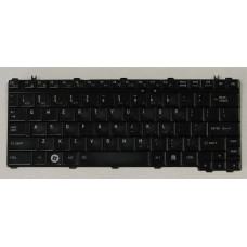 б/у Клавиатура для ноутбука Toshiba T135 Portege M900, Satellite T130, T130D, T135D, U500, U505 глян