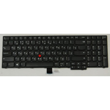 Клавиатура для ноутбука Lenovo ThinkPad E570, E575 черная, с джойстиком P/N 01AX214 01AX223 73MX006