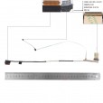 Шлейф к LCD матрице HP 15-dy 15s-fq 15-ef 15s-eq tpn-q230,30Pin  DD00P5LC201 DD00P5LC241 DD00P5LC212