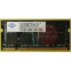 Память SO-Dimm DDR2 1Gb NT1GT64U8HB0BN-3C б/у