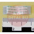 б/у Шлейф P/N E208903-5 AWM 20706 105C 60V VW-1 3см 8pin