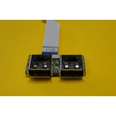 б/у Плата USB + шлейф HP DV6-1400 DV6-2000 series DAUT3ATB6CO REV:C
