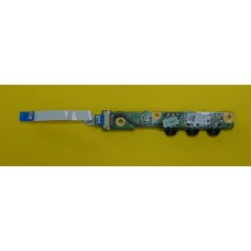 б/у Плата с аудио разъемами HP DV6-1400 DV6-2000 -2135 series DAUT3AAB6C0