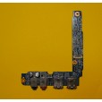б/у Плата с аудио и USB разъемами Sony Vaio VGN-FZ21SR PCG-394P VGN-FZ31ZR P/N 1P-1076101-8010