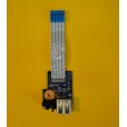 б/у Плата с USB разъемами HP DV6-3000 DA0LX6TB4D0 + шлейф