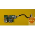 б/у Плата с USB разъемами Packard bell ETNA GM 55.4J702.001G 48.4J702.011