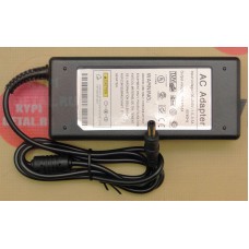 Блок питания для ноутбука/монитора LCD 12V, 6A (5.5x2.5мм, 72W)