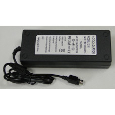 Блок питания для ноутбука/монитора LCD 12V, 10A, 4 pins (round 10 mm male), 120W без сетевого кабеля