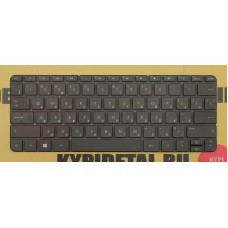 Клавиатура для ноутбука HP ENVY X2 11-G000 11-G100 чёрная (без рамки) с русскими буквами