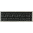 Клавиатура для ноутбука Hp Probook 450 G6, 455 G6, 450R G6 черная, без рамки, с русскими буквами